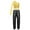 A Gold&Black, variant on Kids Girls Jazz Hip Hop Latin Dance Outfits Shiny Sequins Crop Tops with Harem Pants Tracksuit Light Blue&Black 6