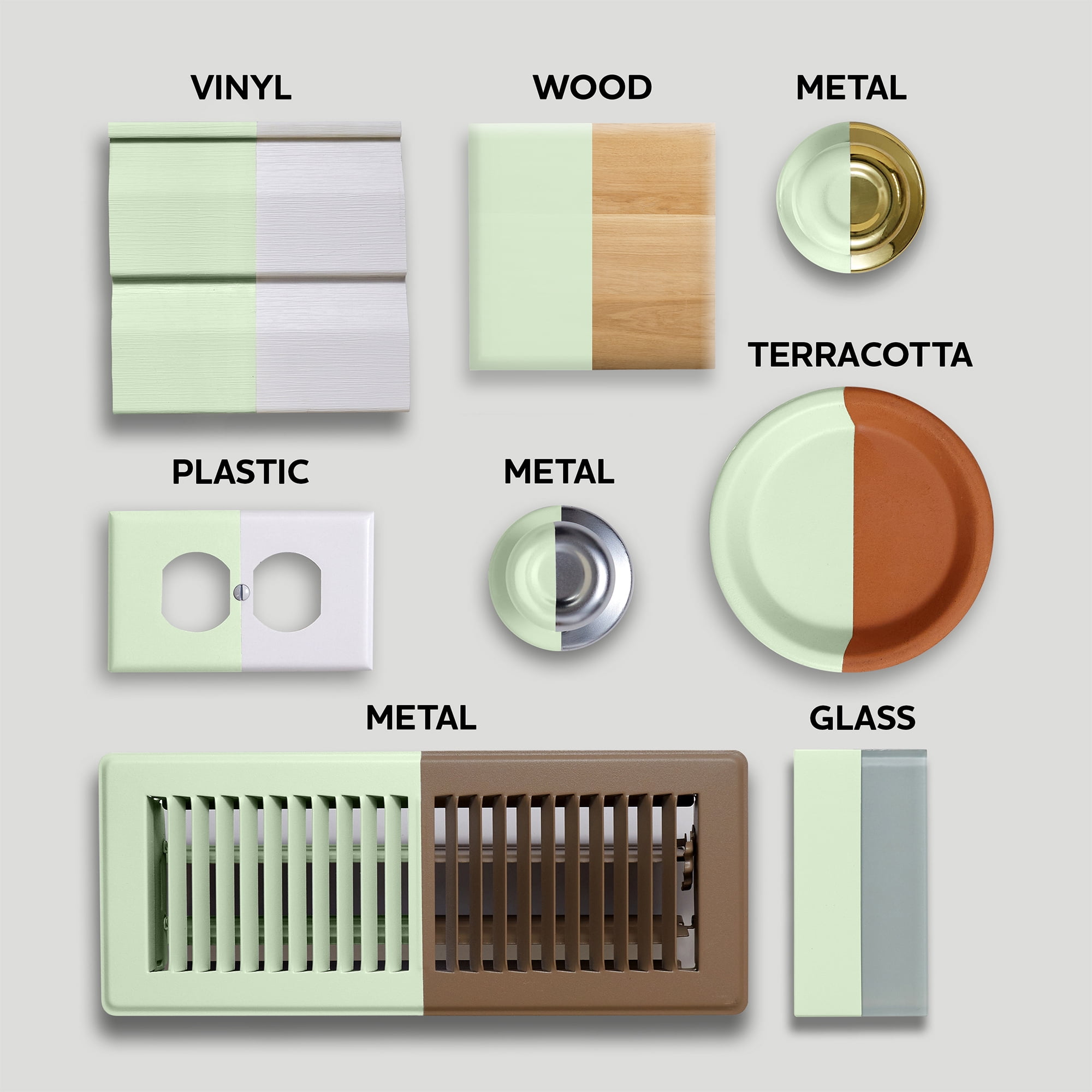 Glidden Master Finish 12 oz. Satin Pale Moss Green Interior/Exterior All Surface Spray Paint and Primer