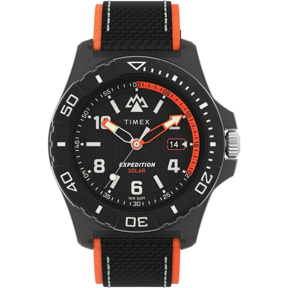 Timex Expedition North Freedive 46mm Black Mens Watch
