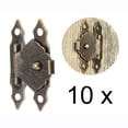 thumbnail image 5 of GDHOME 10 Pcs Antique Bronze Iron Jewelry Box Padlock Hasps Latch Clasp Lock Wooden Box, 5 of 5
