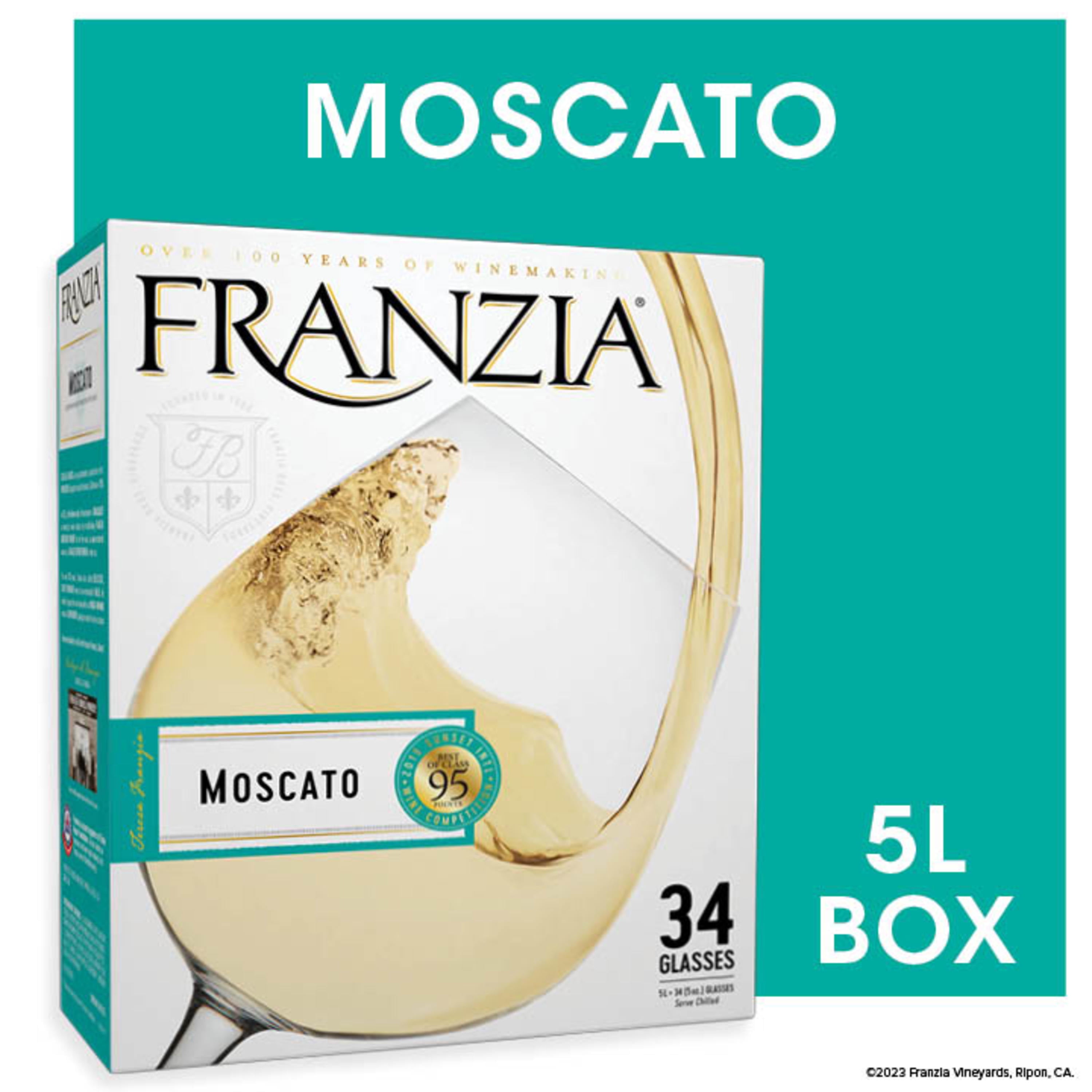 Franzia® Moscato White Wine 5 Liter