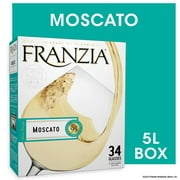 Franzia Vintner Select Moscato White Wine International, 5 L Bag in Box, 10% ABV