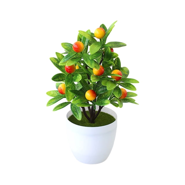 Plantas artificiales en macetas Wosthever decoración multicolor para cada entorno