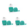thumbnail image 3 of Soidarity Molde de cubitos de hielo para la cara, molde para enrollar glaseado Facial, hinchamiento de arrugas de silicona, masajeador Verde 3Conjunto, 3 of 6