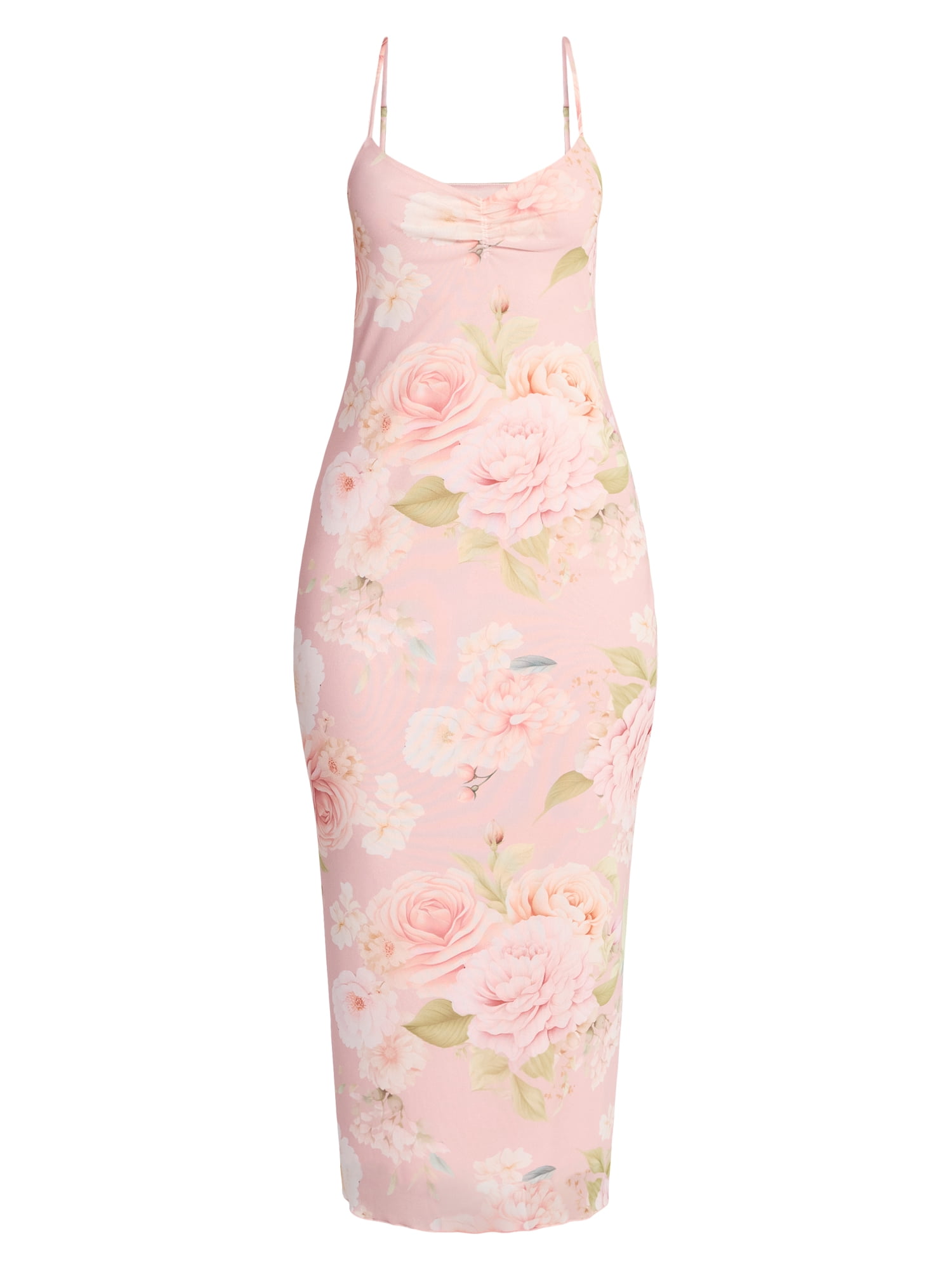 Madden NYC Women’s Floral Mesh Midi Dress, Sizes XXS-XXL