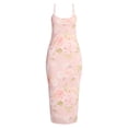 thumbnail image 4 of Madden NYC Women’s Floral Mesh Midi Dress, Sizes XXS-XXL, 4 of 4