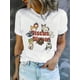 thumbnail image 1 of A Stylish New Casual Women'S T-Shirt for 2025, Featuring a Printed Design with Short Sleeves and a Round Neck, 1 of 7