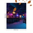 thumbnail image 3 of Qisvanset 12x16 Inch Blue Iris Floral Canvas Print Wall Art, 3 of 5
