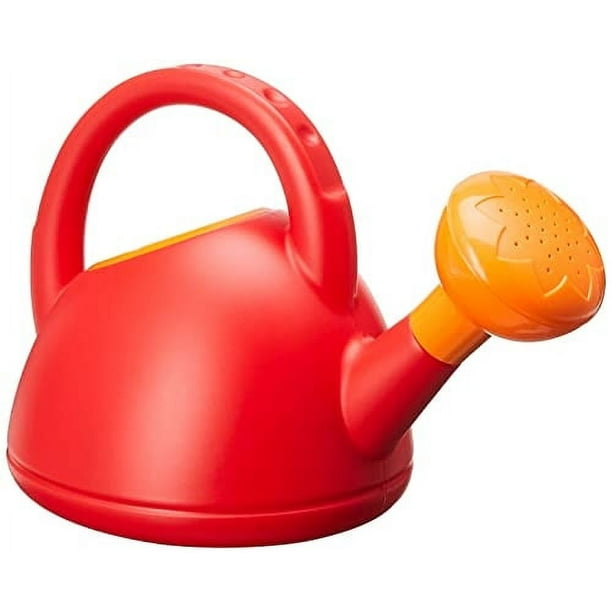 Regadera de juguete Hape para arena y playa, rojo, largo: