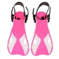 thumbnail image 1 of Swim Floating Training Flippers with Adjustable for Swimming Diving Water Pink, as described, 1 of 8