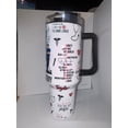 thumbnail image 2 of Bumpkit 40oz Quencher Tumbler - Greys Anatomy for Hydration, White - Clear lid, 2 of 9