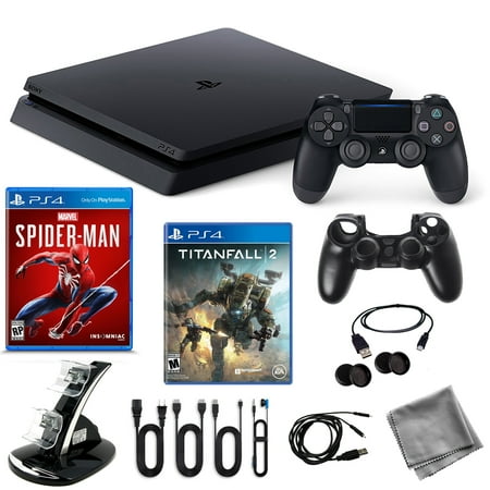 Playstation 4 1TB Spiderman Console with Titanfall 2 and Kit