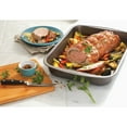 thumbnail image 2 of GoodCook Roast Pan Nonstick Steel - Rectangular, Dishwasher Safe - 11.5 Inch x 15.5 Inch, 2 of 2