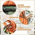 thumbnail image 6 of 4 Pcs Fall Pumpkin Shower Curtain Sets 72" Autumn Farmhouse Bathroom Curtain with 12 Hooks Non Slip Rug Toilet Lid Cover and Bath Waterproof Mat Thanksgiving Harvest Home Decor (Vintage), 6 of 7