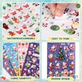 thumbnail image 3 of 6 Sheets Christmas Stickers 3D Puff Foam Sticker Decals - Xmas Tree, Santa Claus, Snowman, Reindeer, Gift Box for Christmas Card, Scrapbook, Album, Gift Wrap, DIY Craft Stickers, 3 of 7