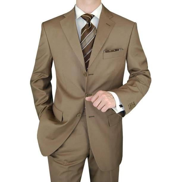 Darya Trading DTI GV Executive Italian Men's Wool Suit 3 Button 2