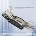 thumbnail image 4 of Outils de Réparation de Bicyclette Multifonctionnels, Clé de Réparation de Bicyclette Multi-Fonctions en Acier Fiable pour l'Entretien du Vélo Électrique, 4 of 8