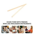 thumbnail image 2 of HLONK 2 Pairs Children‘s Drumsticks Kids Musical Instruments Short Accessories Toddler, 2 of 6