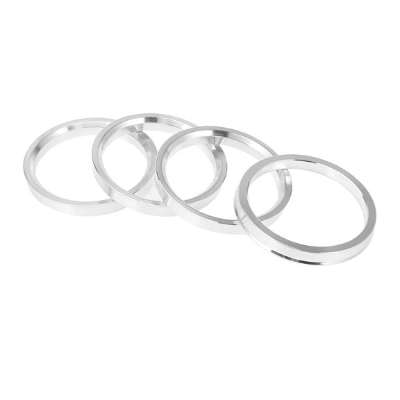 Unique Bargains 4pcs 83.1mm to 71.5mm Aluminium Alloy Car Hub Centric Rings Wheel Bore Center Spacer