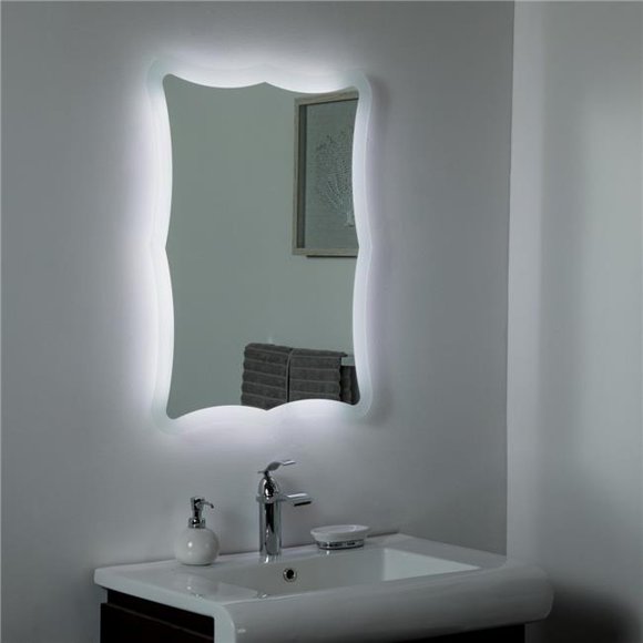 Decor Wonderland SSL183 23.6 x 31.5 in. Nikita LED Bathroom Mirror