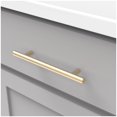 thumbnail image 6 of Hickory Hardware HH075595-RLB-10B 128 mm CC Bar Pulls Cabinet Pull, Royal Brass - Pack of 10, 6 of 7