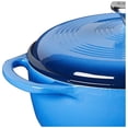 thumbnail image 4 of Lodge 4.5 Quart Enameled Cast Iron Dutch Oven with Lid – Dual Handles – Oven Safe up to 500° F or on Lodge NA, 4 of 11