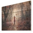 thumbnail image 1 of Design Art - Woman in Frosty Forest, 1 of 5