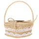 thumbnail image 2 of ColoMX 1 cesta delicada para boda, niña de las flores, cesta para anillos de propuesta, caja tejida para anillos, 2 of 7