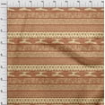 thumbnail image 4 of oneOone Cotton Poplin Brown Fabric Mix Block Pattern Fabric For Sewing Printed Craft Fabric By The Yard 42 Inch Wide, 4 of 4
