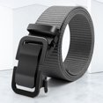thumbnail image 3 of Boucle Auto-Couvrante Ceinture Hommes de Style Rétro Ceinture Slimming Élastique Extensible Boucle Auto-Couvrante Imitation Cuir, 3 of 8