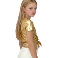 thumbnail image 4 of Niños Disfraces Niños Primavera Verano Color Sólido Carnaval Festa Festival Desempeño Cuello Redondo Camiseta Top para Niño Pequeño, 4 of 7