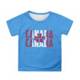thumbnail image 1 of PMVFHDE Canada T-Shirt Imprimé Feuille d'Érable pour la Fête du, T-Shirt à Manches Courtes pour Filles, Col Rond, Coupe Décontractée, Basique, 1 of 4