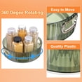 thumbnail image 3 of Organizador Lazy Susan Uxcell, Organizador giratorio de 8.7" con mango para cocina, hogar, verde, 3 of 6