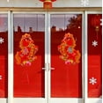 thumbnail image 4 of IumwxzChinese Lunar Year Door Plate Wall Sticker Adhesive Holiday Decor Gold Flocked Good Luck Durable Reusable Spring Festival Decoration Set, 4 of 6