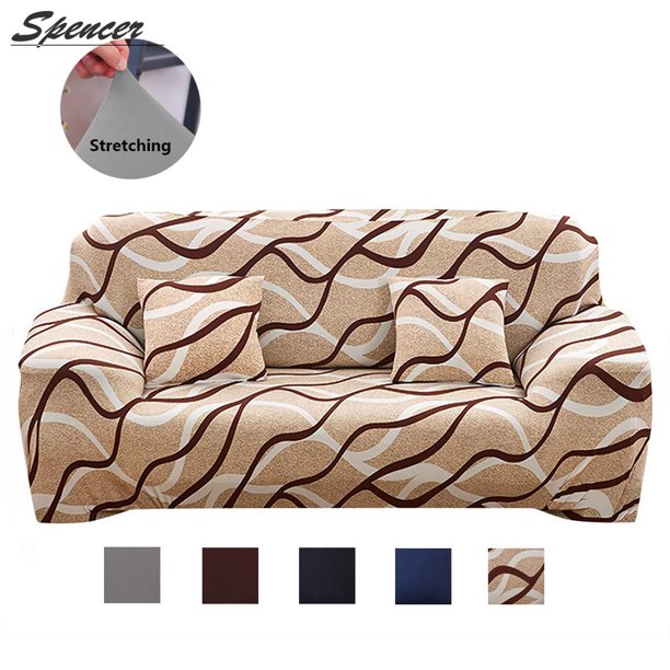 Spencer Elastic Stretch Sofa Covers Slipcover Protector Settee 1/2/3/4