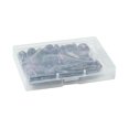 thumbnail image 6 of 9 Style Opaque Acrylic Beads Flower Black 9~18x10.5~16.5x3.5~14.5mm Hole: 1.5~2mm, 6 of 7