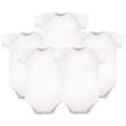 thumbnail image 1 of Hudson Baby Body en Coton Uni pour Bébé Blanc, 12-18 Mois, 1 of 3