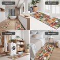 thumbnail image 5 of Multicolor Christmas Pattern Kitchen Rugs Sets Of 3,Kitchen Runner Rugs Non Skid Washable,Decorative Kitchen Floor Mats for Kitchen,Sink,Laundry,17"x30"+ 17"x47" + 17"x59", 5 of 6