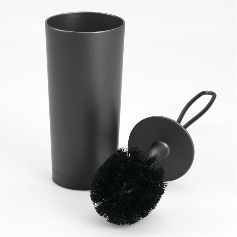 Mainstays Loop Toilet Brush and Holder, Black photo 6