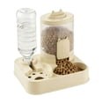 thumbnail image 2 of 2 In 1 Food And Water Bowl Feeder With Non Slip Base For Cats And Adjustable Elevated Raised Stand Feeder, 2 of 5