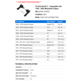 thumbnail image 2 of Tie Rod End Kit 2 - Compatible with 1990 - 2005 Mitsubishi Eclipse - Autopart Premium, 2 of 2