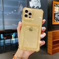 thumbnail image 1 of Funda transparente con tarjetero para Samsung Galaxy S23 A23 A32 A53 A52 A72 Note 20 S22 S21 Ultra S20 FE S10 Plus, funda transparente Deng Xun unisex, 1 of 2