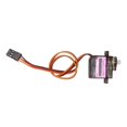 thumbnail image 1 of Micro Metal Gear Servo, Dual Ball Bearing Aluminum Geared Coreless Motor Mini RC Servo  For RC Aircraft, 1 of 8