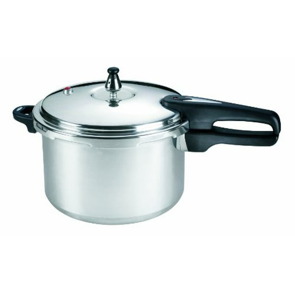 Mirro 92180A Polished Aluminum Pressure Cooker Cookware, 8-Quart, Silver
