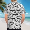 thumbnail image 6 of High Quality Hawaiian Shirts for Men Short Sleeve Aloha Beach Shirt Floral Summer Casual Button Down Shirts Blouses MYB7C2, 6 of 7