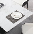 thumbnail image 6 of Montary 7 Piece Dining Room Set, Modern Dining Table and Chairs Set, Sintered Stone Dining Table Set for 6, White Marble Dining Table with 6 Chairs for Kitchen, Dining Room, 6 of 8