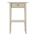 thumbnail image 4 of Nmkwnr 1 Drawer Nightstand for Home, Bedroom, Office, Beside Table with Open Shelf, Beige, 4 of 4