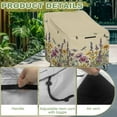 thumbnail image 4 of Renewold Waterproof Patio Chair Covers UV Resistant All Weather Protection Lawn Chair Covers Perfect for Patio, Deck, and Porch, 32"W x 35"D x 36"H, Butterfly Dragonfly Daisy Floral, 4 of 7