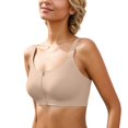 thumbnail image 1 of Brasier Mujer Sujetador de Cobertura Total con Soporte y Comodidad Superiores Durante Todo El Día, Sujetador Tipo Camiseta sin Aros, Ropa Interior sin Costuras para Busto Grande. Mediana, 1 of 3