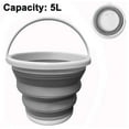 thumbnail image 1 of Collapsible Bucket,Cleaning Bucket Mop Bucket Folding Foldable Portable Small Plastic Water Supplies, 1 of 4